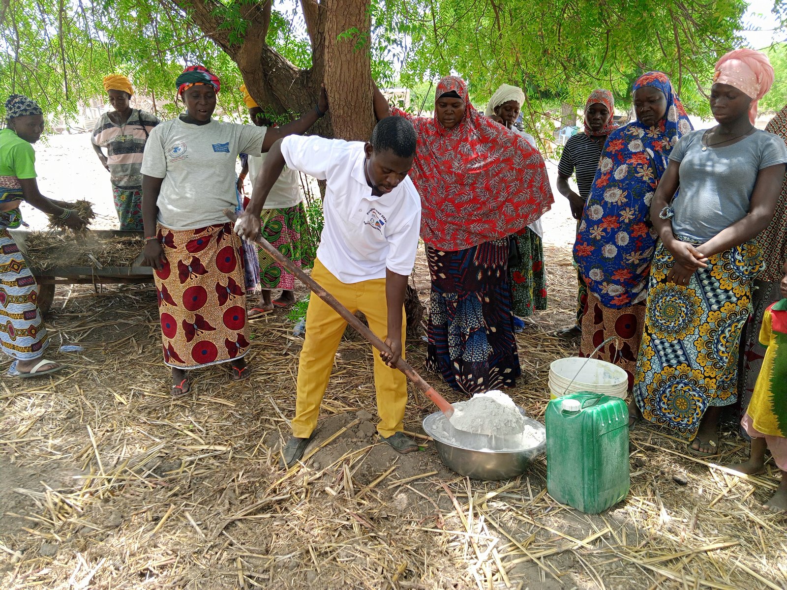 Conseiller agricole sur le terrain
